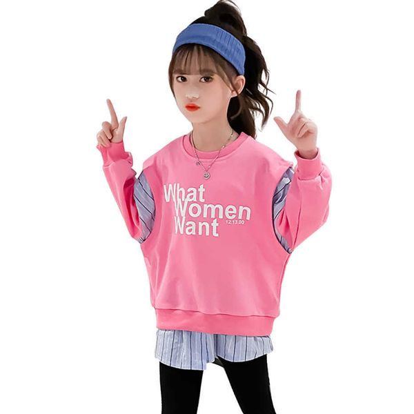 teenage girls sweatshirts letter pattern spring autumn children hoodies long sleeves sweater kids t-shirt clothing 210528, Black
teenage girls sweatshirts letter pattern spring autumn children hoodies long sleeves sweater kids t-shirt clothing 210528, Black