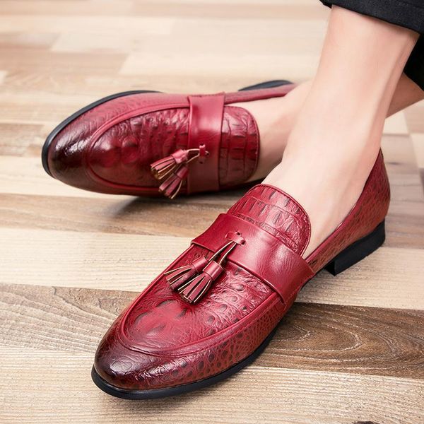 dress shoes handmade fashion tassel loafers black bottom leather gentleman stress men business driving
dress shoes handmade fashion tassel loafers black bottom leather gentleman stress men business driving