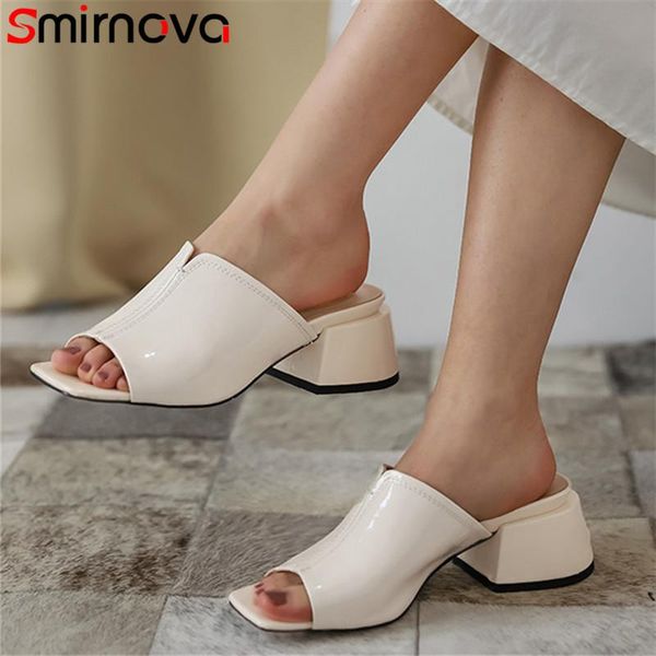 slippers smirnova 2021 women slipper patent leather square heel fashion summer ladies casual shoes black
slippers smirnova 2021 women slipper patent leather square heel fashion summer ladies casual shoes black