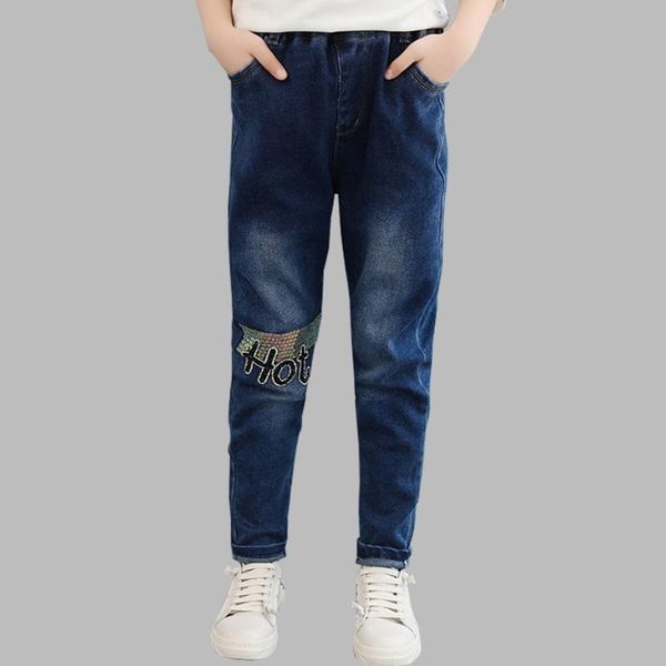 jeans big girls casual style kids girl sequined for teenage children's clothes 6 8 10 12 14 year, Blue
jeans big girls casual style kids girl sequined for teenage children's clothes 6 8 10 12 14 year, Blue