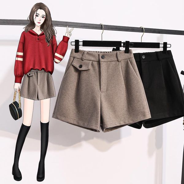 women's shorts sell fashion korean style spring autumn women ladies elastic waist casual wide leg short pants, White;black
women's shorts sell fashion korean style spring autumn women ladies elastic waist casual wide leg short pants, White;black