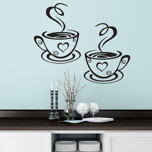 wall stickers double coffee cups sticker pvc art decals adhesive kitchen room decor fkxe
wall stickers double coffee cups sticker pvc art decals adhesive kitchen room decor fkxe
