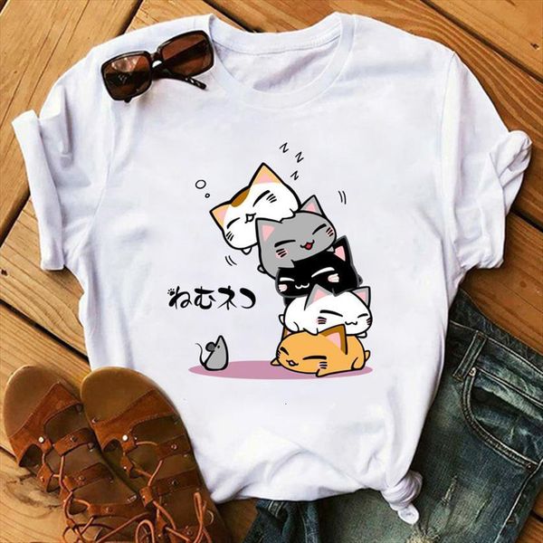 maycaur summer funny cat womens t shirt short sleeve korean kawaii ulzzang female white print o neck tees mujer
maycaur summer funny cat womens t shirt short sleeve korean kawaii ulzzang female white print o neck tees mujer