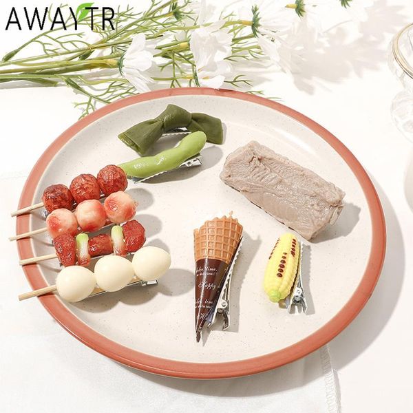 hair accessories barbecue vegetable hairpin clip ins style barrettes fashion duckbill metal girls diy jewelry headbands, Slivery;white
hair accessories barbecue vegetable hairpin clip ins style barrettes fashion duckbill metal girls diy jewelry headbands, Slivery;white