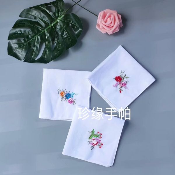 28 * 28cm embroidered cotton women's handkerchief small frh wind white background corner embroidery, Blue;white
28 * 28cm embroidered cotton women's handkerchief small frh wind white background corner embroidery, Blue;white