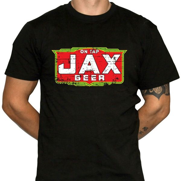 jax beer t-shirt (weathered version) - defunct beer brand - 100% cotton, White;black
jax beer t-shirt (weathered version) - defunct beer brand - 100% cotton, White;black