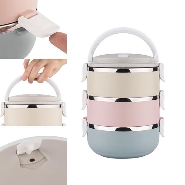 dinnerware sets 304 stainless steel thermal lunch box office worker bento two/three/four layer student children storage container store
dinnerware sets 304 stainless steel thermal lunch box office worker bento two/three/four layer student children storage container store