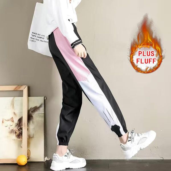 autumn winter sweatpants women baggy pants sport harem oversized jogger streetwear high waisted loose hip hop trousers women's & capris, Black;white
autumn winter sweatpants women baggy pants sport harem oversized jogger streetwear high waisted loose hip hop trousers women's & capris, Black;white