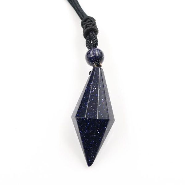 pendant necklaces fysl handmade weave geometric shape blue sand stone rope chain necklace opalite opal jewelry, Silver
pendant necklaces fysl handmade weave geometric shape blue sand stone rope chain necklace opalite opal jewelry, Silver
