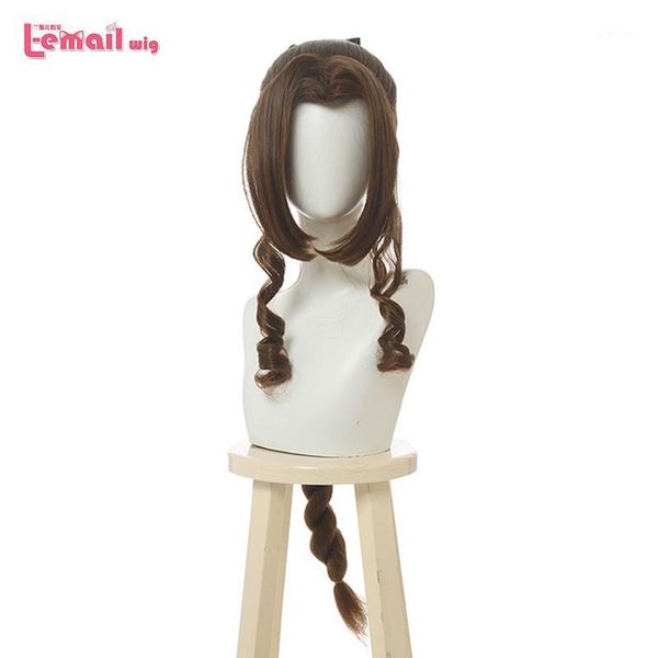 l-email wig final fantasy vii aerith gainsborough cosplay wigs ff7 long brown ponytail heat resistant synthetic hair1, Black
l-email wig final fantasy vii aerith gainsborough cosplay wigs ff7 long brown ponytail heat resistant synthetic hair1, Black