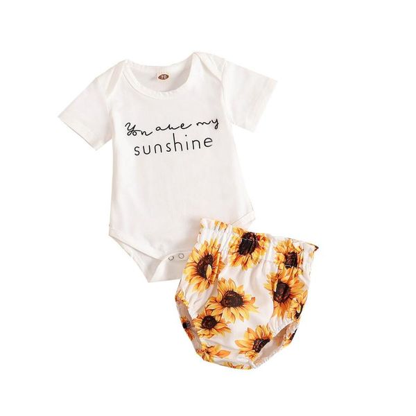0-24m fashion two-piece summer cool short-sleeved shorts boy girls letter printed white sunflower value two piece set jumpsuits, Blue
0-24m fashion two-piece summer cool short-sleeved shorts boy girls letter printed white sunflower value two piece set jumpsuits, Blue