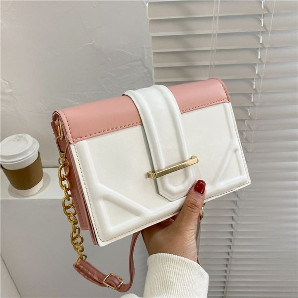 new shoulder and 2021 fashion summer stitching western style spring fresh popular bag small simple contrast color bags enktw
new shoulder and 2021 fashion summer stitching western style spring fresh popular bag small simple contrast color bags enktw