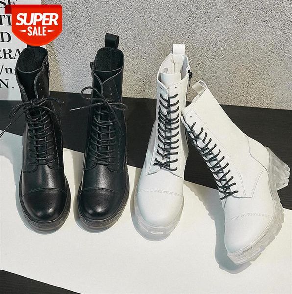 non-slip martin boots women's transparent bottom leather short british style single children #lb2d, Black
non-slip martin boots women's transparent bottom leather short british style single children #lb2d, Black