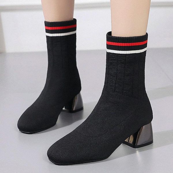 boots size 34-39 2021 ankle stripe women winter elegant elastic fabric shoes woman high heels female fashion black boot
boots size 34-39 2021 ankle stripe women winter elegant elastic fabric shoes woman high heels female fashion black boot