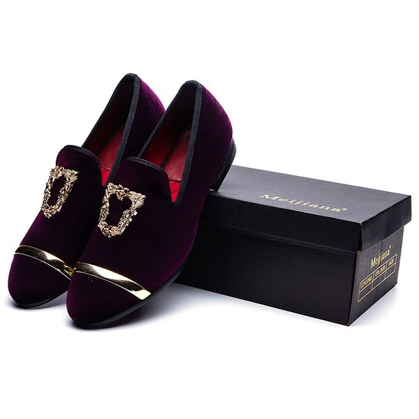 2022 men's dress shoe men party and wedding handmade loafers velvet shoes with gold buckle men dress shoes a25, Black
2022 men's dress shoe men party and wedding handmade loafers velvet shoes with gold buckle men dress shoes a25, Black