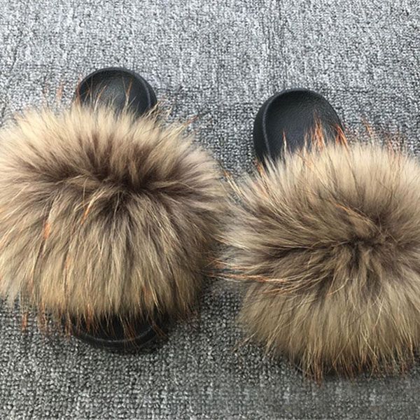 women home slippers furry soft fashion shoes woman indoor raccoon slides hair ladies casual female plus size 2021, Black
women home slippers furry soft fashion shoes woman indoor raccoon slides hair ladies casual female plus size 2021, Black