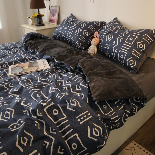 bedding sets winter cotton set simple nordic bed sheets pillowcases king size bedroom ropa de cama home textile db60cd
bedding sets winter cotton set simple nordic bed sheets pillowcases king size bedroom ropa de cama home textile db60cd
