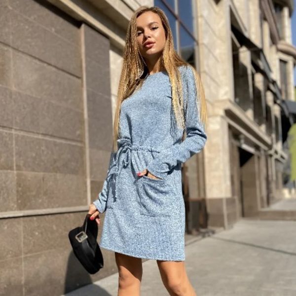 solid elegant dress with pockets women autumn winter lace up short casual dress vestidos 210415, Black;gray
solid elegant dress with pockets women autumn winter lace up short casual dress vestidos 210415, Black;gray