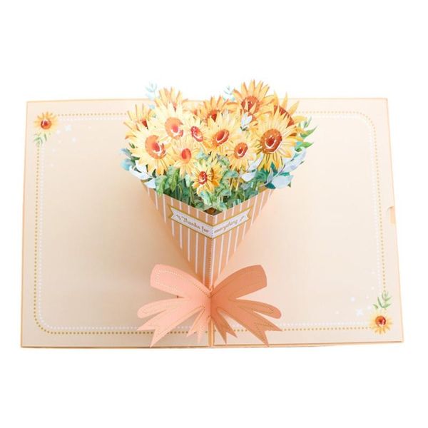 greeting cards 3d -up sunflower lily card for birthday mother's day wedding party anniversary graduation with envelope hx5a
greeting cards 3d -up sunflower lily card for birthday mother's day wedding party anniversary graduation with envelope hx5a