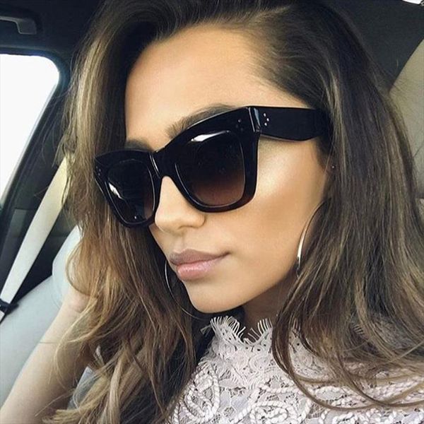 brand designer oversized cat eye sunglasses women rectangle gradient sun glasses fashion female shades eyeglasses uv400, White;black
brand designer oversized cat eye sunglasses women rectangle gradient sun glasses fashion female shades eyeglasses uv400, White;black