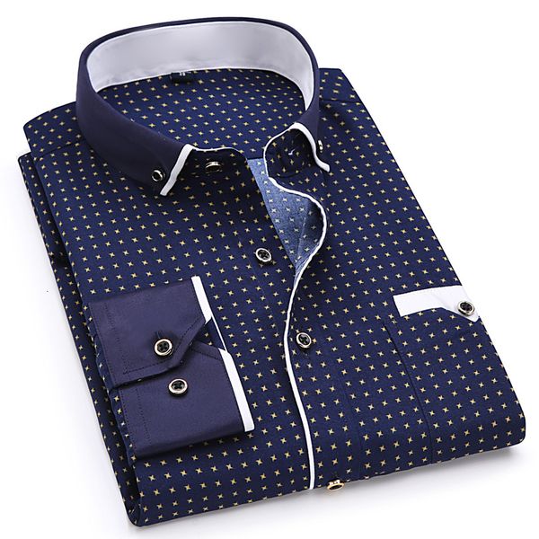 men's casual shirts long sleeved printed shirt slim fit male social business dress shirt fashion brand clothing soft comfortable a, White;black
men's casual shirts long sleeved printed shirt slim fit male social business dress shirt fashion brand clothing soft comfortable a, White;black