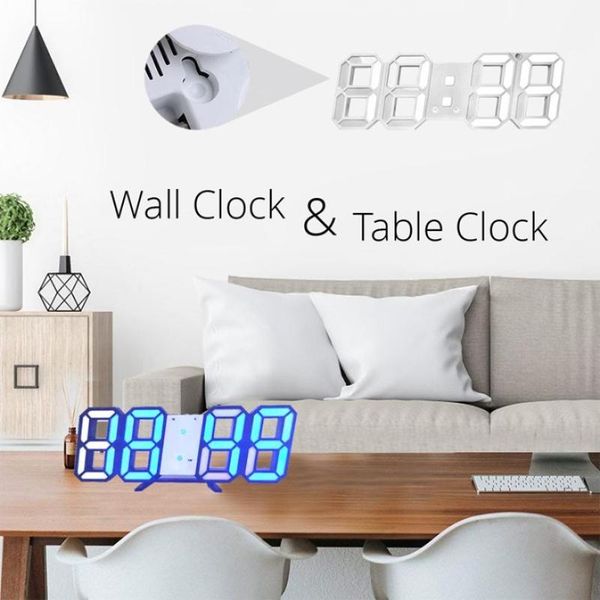 creative 3d digital wall clock led large screen temperature electronic with usb cable for home decor deskalarm clocks
creative 3d digital wall clock led large screen temperature electronic with usb cable for home decor deskalarm clocks