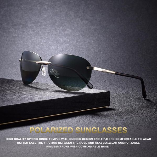 sunglasses for men vintage designer decorative glasses male female fashion retro rimless driving shades, White;black
sunglasses for men vintage designer decorative glasses male female fashion retro rimless driving shades, White;black