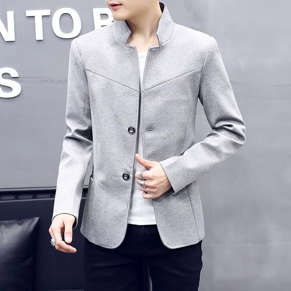 men's suits & blazers 2021 fashion stand collar men suit jacket business banquet wedding dress coat size 5xl leisure blazer jackets, White;black
men's suits & blazers 2021 fashion stand collar men suit jacket business banquet wedding dress coat size 5xl leisure blazer jackets, White;black