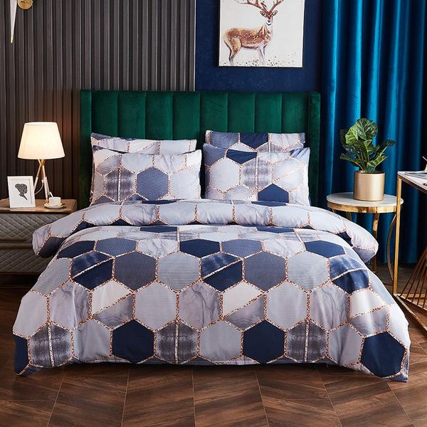 bedding sets the bedroom is a comfortable white marble pattern printed duvet cover (2/3 piece set), double and large single super
bedding sets the bedroom is a comfortable white marble pattern printed duvet cover (2/3 piece set), double and large single super