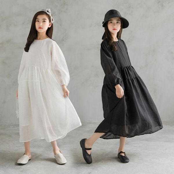 girl's dresses teenager girls autumn dress 2021 maxi long kids striped baby children school clothes with lining white black spring, Red;yellow
girl's dresses teenager girls autumn dress 2021 maxi long kids striped baby children school clothes with lining white black spring, Red;yellow