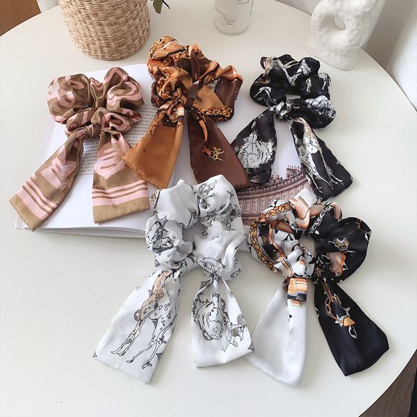 women's fashion accessories designer brand headband hair band silk material, elastic bow, ponytail headdress 43ff, Silver
women's fashion accessories designer brand headband hair band silk material, elastic bow, ponytail headdress 43ff, Silver