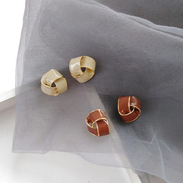 white triangle cute small earrings vintage colorful for women stud, Golden;silver
white triangle cute small earrings vintage colorful for women stud, Golden;silver