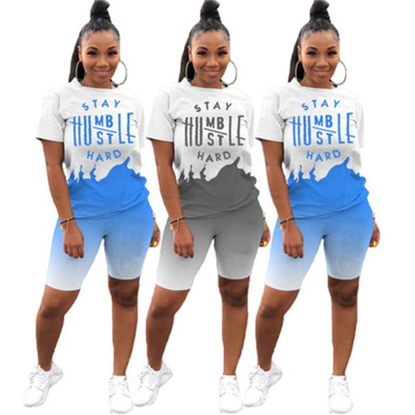 womens letters printing tracksuits fashion trend colorful round neck short sleeve shorts home suits summer female sports casual sets, Gray
womens letters printing tracksuits fashion trend colorful round neck short sleeve shorts home suits summer female sports casual sets, Gray