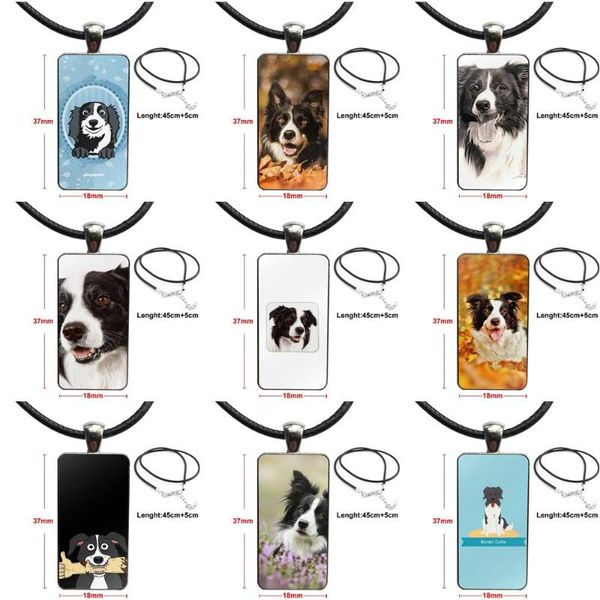 pendant necklaces design fashion vintage glass women rectangle necklace pendants for kids gift black white border collie dog puppy, Silver
pendant necklaces design fashion vintage glass women rectangle necklace pendants for kids gift black white border collie dog puppy, Silver