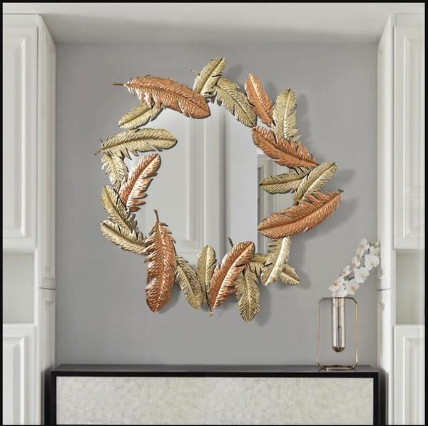 mirrors american wrought iron decorative mirror light luxury sun leaf wall hangings restaurant background mural crafts decoration
mirrors american wrought iron decorative mirror light luxury sun leaf wall hangings restaurant background mural crafts decoration