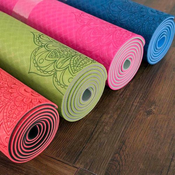 yoga mats double layer tpe mat with position line non slip fitness for beginner datura gym bag 183*61*6cm
yoga mats double layer tpe mat with position line non slip fitness for beginner datura gym bag 183*61*6cm