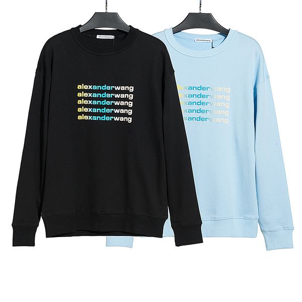 hoodies autumn and winter 2021 dawang family color letter foam round neck sweater fashionable men's women's same lining, Black
hoodies autumn and winter 2021 dawang family color letter foam round neck sweater fashionable men's women's same lining, Black