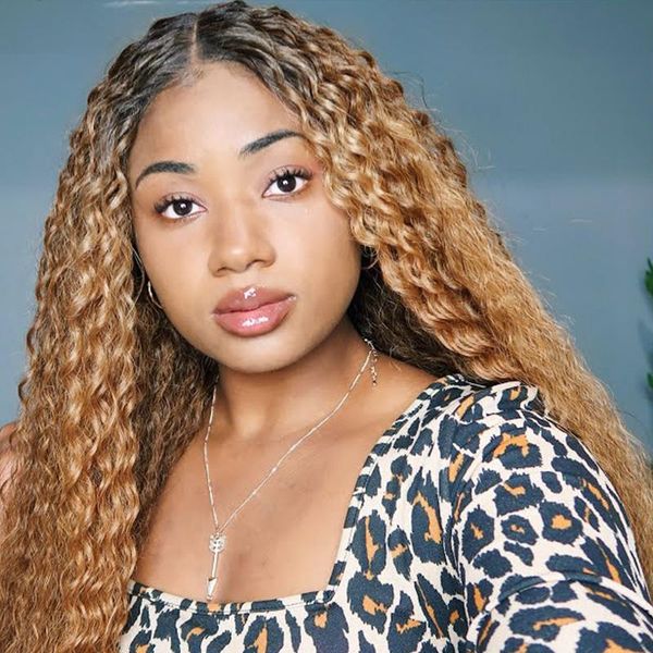 lace wigs julia ombre deep wave frontal wig 13x4 brazilian front highlight human hair pre plucked with baby, Black;brown
lace wigs julia ombre deep wave frontal wig 13x4 brazilian front highlight human hair pre plucked with baby, Black;brown
