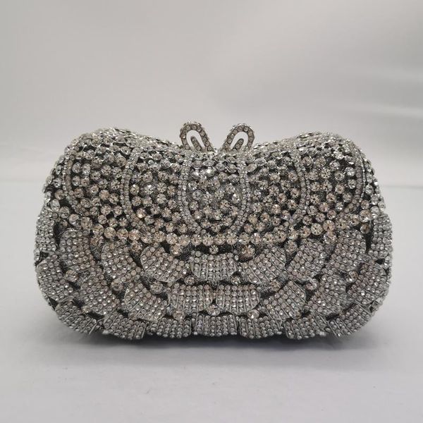 evening bags silver color crystal women's bag diamond wedding lady rhinestone handbag bridal party formal dinner female clutch purse
evening bags silver color crystal women's bag diamond wedding lady rhinestone handbag bridal party formal dinner female clutch purse