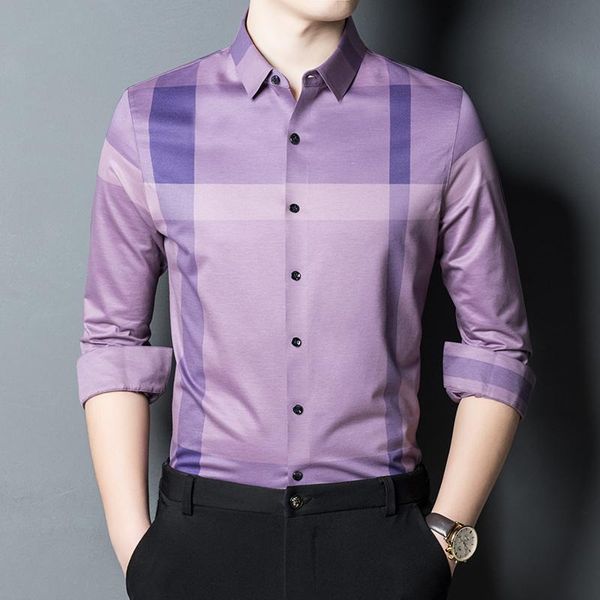 men's casual shirts 2021 light purple wedding dress korean style silk for mens gent classic big size clothes elegant fashion blue, White;black
men's casual shirts 2021 light purple wedding dress korean style silk for mens gent classic big size clothes elegant fashion blue, White;black