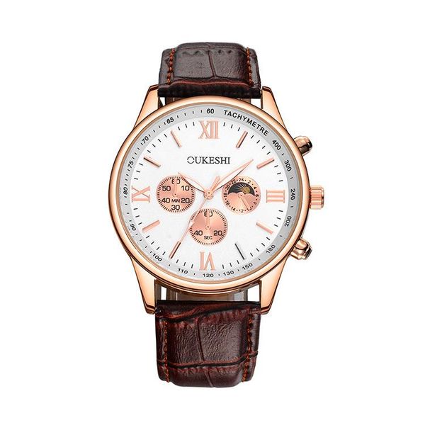 wristwatches luxury alloy watch men's leisure business european and american personality trend 2021 unique, Slivery;brown
wristwatches luxury alloy watch men's leisure business european and american personality trend 2021 unique, Slivery;brown