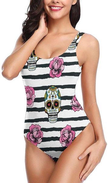 womens retro high cut low back one piece swimwear bathing suits monokini sugar scull a one-piece
womens retro high cut low back one piece swimwear bathing suits monokini sugar scull a one-piece