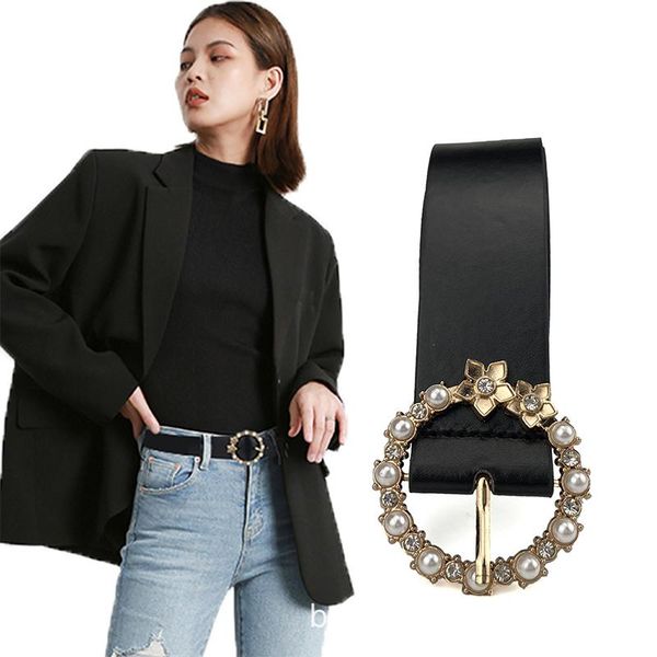 belts genuine leather women fashion pearl pin buckle ladies belt rhinestone girdle luxury designer, Black;brown
belts genuine leather women fashion pearl pin buckle ladies belt rhinestone girdle luxury designer, Black;brown