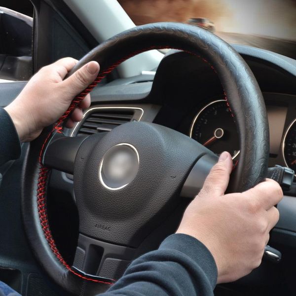 steering wheel covers diy genuine leather car cover soft anti slip 100% cowhide braid handsewn 38cm sleeve
steering wheel covers diy genuine leather car cover soft anti slip 100% cowhide braid handsewn 38cm sleeve
