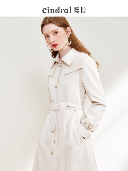 women's trench coats 2021 spring windbreaker mid long lapel single breasted casual coat, Tan;black
women's trench coats 2021 spring windbreaker mid long lapel single breasted casual coat, Tan;black