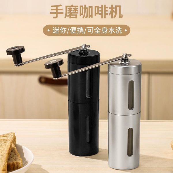 manual coffee grinders portable stainless steel hand grinder bean washable kitchen machine
manual coffee grinders portable stainless steel hand grinder bean washable kitchen machine