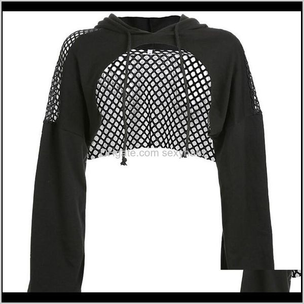 hoodies & sweatshirts clothing apparel drop delivery 2021 women club party long sleeve knitted fish net hoodie crop hollow out wome, Black
hoodies & sweatshirts clothing apparel drop delivery 2021 women club party long sleeve knitted fish net hoodie crop hollow out wome, Black