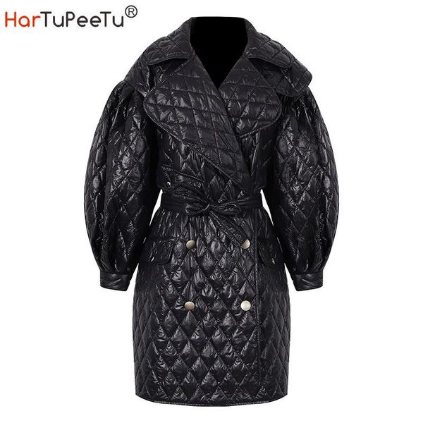 women's trench coats 2021 spring coat women thin cotton padded argyle black light long jacket with belt plus size loose windbreaker, Tan;black
women's trench coats 2021 spring coat women thin cotton padded argyle black light long jacket with belt plus size loose windbreaker, Tan;black