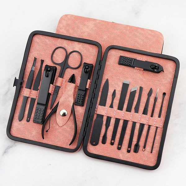 nail art kits 15pcs/set manicure set clippers pedicure kit professional stainless steel care tools with luxurious travel case
nail art kits 15pcs/set manicure set clippers pedicure kit professional stainless steel care tools with luxurious travel case