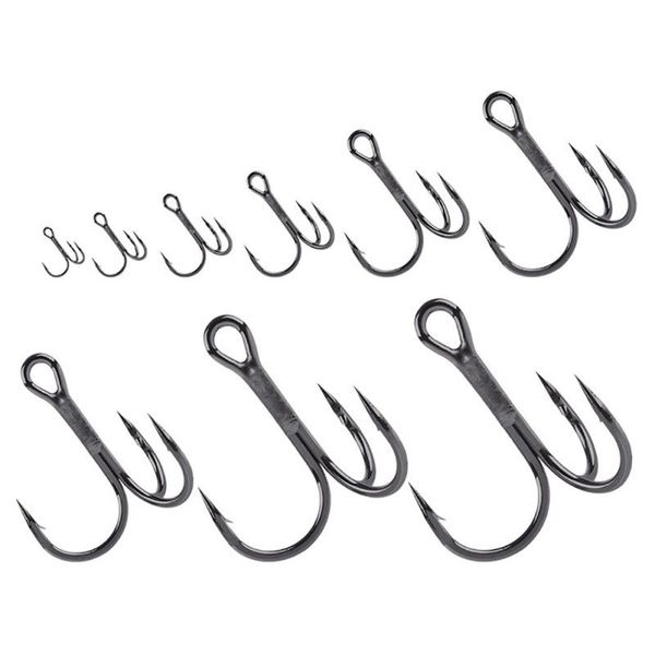 60pcs fishing hooks high steel carbon treble hook round folded saltwater bass 1/0# 1# 6# 8# 10# 12# 14# tackle tools
60pcs fishing hooks high steel carbon treble hook round folded saltwater bass 1/0# 1# 6# 8# 10# 12# 14# tackle tools